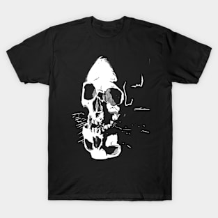 Reflecting skull T-Shirt